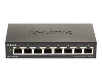 D-Link DGS-1100-08V2 Géré L2 Gigabit Ethernet (10/100/1000) Noir