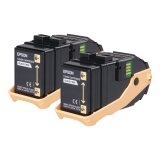 Epson Pack 2 Toners Noir (2 x 6 500 p)