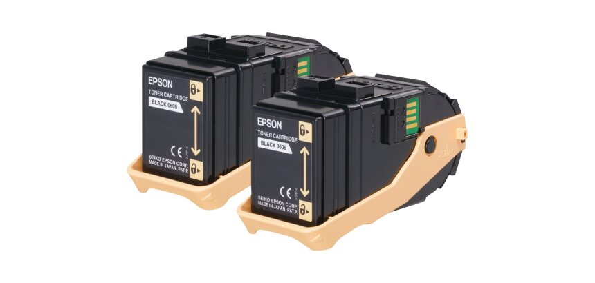 Epson Pack 2 Toners Noir (2 x 6 500 p)
