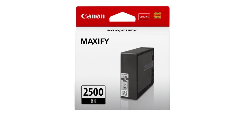 Canon PGI-2500BK black ink cartridge for inkjet printer