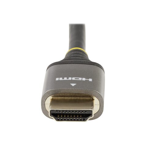 StarTech.com Câble HDMI 2.1 8K de 2 m - Câble HDMI ultra haut débit certifié 48Gbps - 8K 60Hz/4K 120Hz HDR10+ eARC - Câble HDMI Ultra HD 8K - Écran/TV/Affichage - Gaine flexible TPE