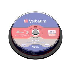 Verbatim - BD-RE x 10 - 25 GB - opslagmedia