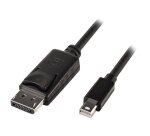 Lindy Câble mini DP vers DP, noir, 3m