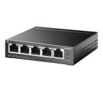 TP-Link TL-SG1005LP commutateur réseau Non-géré Gigabit Ethernet (10/100/1000) Connexion Ethernet, supportant l'alimentation via ce port (PoE) Noir