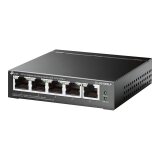 TP-Link TL-SG1005LP commutateur réseau Non-géré Gigabit Ethernet (10/100/1000) Connexion Ethernet, supportant l'alimentation via ce port (PoE) Noir