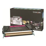 Lexmark - magenta - original - cartouche de toner - LCCP, LRP