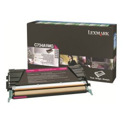 Lexmark - magenta - original - toner cartridge - LCCP, LRP