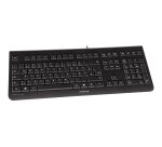 CHERRY KC 1000 clavier Bureau USB QWERTZ Allemand Noir