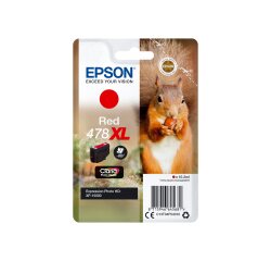 Epson 478XL - haute capacité - rouge - original - cartouche d'encre