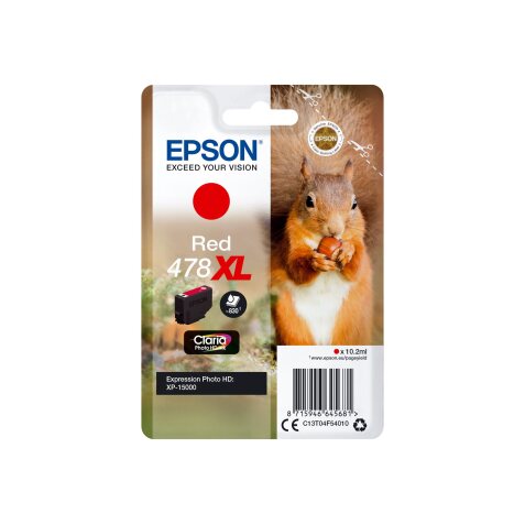 Epson 478XL - hoge capaciteit - rood - origineel - inktcartridge