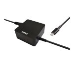 Port Designs 900096-EU adaptateur de puissance & onduleur Intérieure 45 W Noir