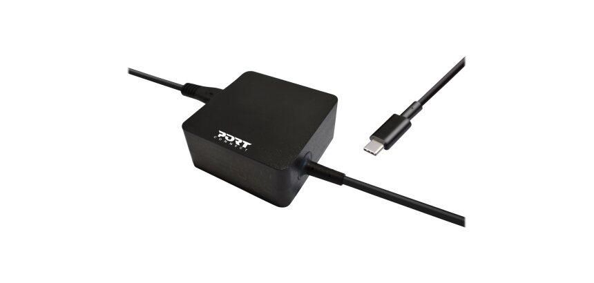 Port Designs 900096-EU adaptateur de puissance & onduleur Intérieure 45 W Noir