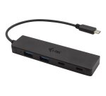 i-tec Metal C31HUBMETAL2A2C hub & concentrateur USB 3.2 Gen 1 (3.1 Gen 1) Type-C 10000 Mbit/s Noir