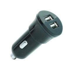 Mobilis Car Charger 2 USB Universel Noir Allume-cigare Auto