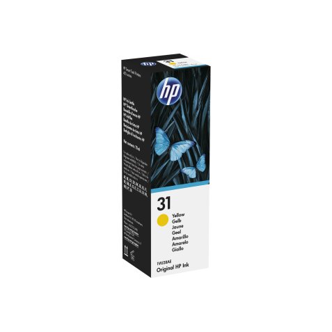 HP 31 70-ml Yellow Original Ink Bottle Originale