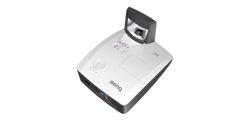 BenQ MH856UST+ Projecteur à focale ultra courte 3500 ANSI lumens DLP 1080p (1920x1080) Compatibilité 3D Noir, Blanc