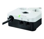 Eaton PB6TUD protection surtension Noir, Blanc 6 sortie(s) CA 220 - 250 V 1,5 m