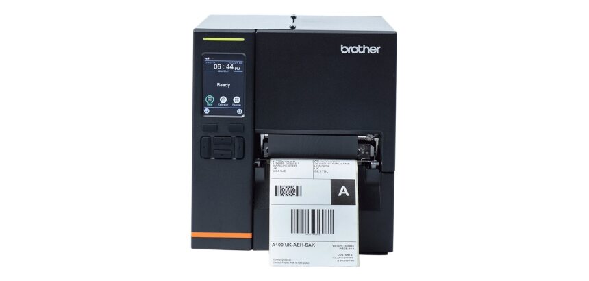 Brother TJ4021TN imprimante pour étiquettes Thermique direct/Transfert thermique 203 x 203 DPI 254 mm/sec Avec fil Ethernet/LAN