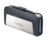 SanDisk Ultra Dual Drive USB Type-C lecteur USB flash 32 Go USB Type-A / USB Type-C 3.2 Gen 1 (3.1 Gen 1) Noir, Argent
