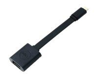 DELL DBQBJBC054 câble USB USB 3.2 Gen 1 (3.1 Gen 1) 0,132 m USB C USB A Noir