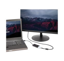 StarTech.com Adaptateur DP 3 en 1 - Hub Convertisseur Vidéo Multiport vers Écrans Multiples DP vers HDMI, VGA ou DVI - PC DP 1080p vers Écran ou Vidéoprojecteur
