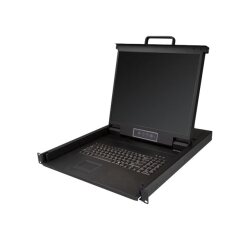 StarTech.com Console KVM 1U à un port pour rack de serveur - 19 pouces