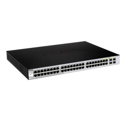 D-Link DGS-1210-48 commutateur réseau Géré L2 Gigabit Ethernet (10/100/1000) 1U Noir