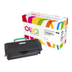 Toner remanufacturé OWA - haute capacité - Noir - pour LEXMARK E360H21E, E360H11E, E360H31E