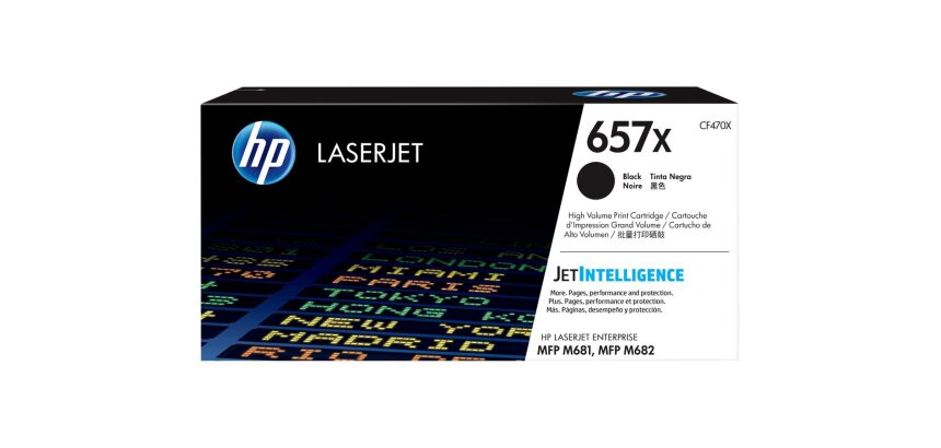 HP 657X - Hohe Ergiebigkeit - Schwarz - original - LaserJet - Tonerpatrone (CF470X)