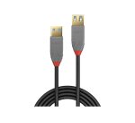 Lindy Rallonge USB 3.2 type A, 5Gbit/s, Anthra Line, 3m