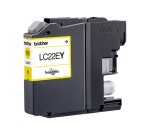 Brother LC-22EY - geel - origineel - inktcartridge