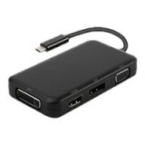 DLH DY-TU4880B adaptateur graphique USB 1920 x 1080 pixels Noir
