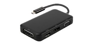 DLH DY-TU4880B adaptateur graphique USB 1920 x 1080 pixels Noir