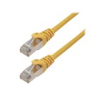 MCL 2m Cat6a S/FTP câble de réseau Jaune S/FTP (S-STP)