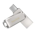 SanDisk Ultra Dual Drive Luxe lecteur USB flash 64 Go USB Type-A / USB Type-C 3.2 Gen 1 (3.1 Gen 1) Acier inoxydable