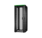APC Baie EasyRack 800mm/42U/1000mm avec toit, sans panneau latéral, roulettes, noir