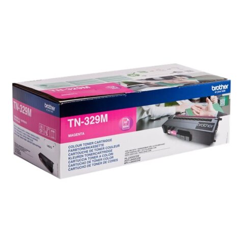 Brother TN-329M - Cartouche de toner originale – Magenta