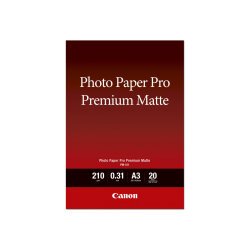 Canon Pro Premium PM-101 - photo paper - smooth matte - 20 sheet(s) - Super A3/B - 210 g/m²
