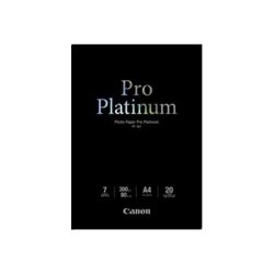Canon Photo Paper Pro Platinum - photo paper - 20 sheet(s) - A4 - 300 g/m²