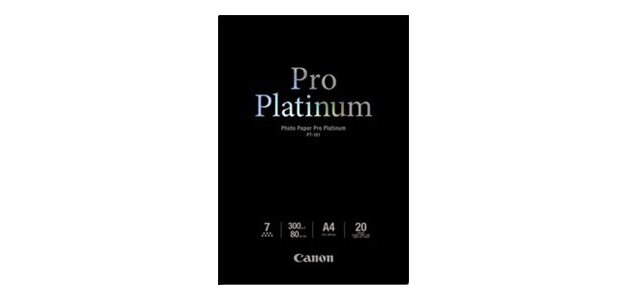 Canon Photo Paper Pro Platinum - fotopapier - 20 vel(len) - A4 - 300 g/m²