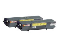 Brother TN3280 2PK - 2-pack - black - original - toner cartridge