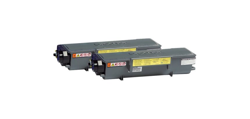 Brother TN3280 2PK - 2-pack - black - original - toner cartridge