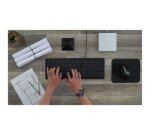 CHERRY STREAM clavier Bureau USB QWERTY Anglais britannique Noir