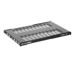 StarTech.com Étagère Réglable et Ventilée pour Montage en Rack de Serveur 1U - 150kg - Profondeur de Montage Réglable de 49,5 à 97,4cm Plateau Universel pour Rack d'Équipement AV/Réseau 19" - Profondeur 69,8cm