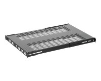 StarTech.com Étagère Réglable et Ventilée pour Montage en Rack de Serveur 1U - 150kg - Profondeur de Montage Réglable de 49,5 à 97,4cm Plateau Universel pour Rack d'Équipement AV/Réseau 19" - Profondeur 69,8cm