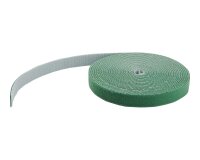 StarTech.com Ruban Auto Agrippant - Rouleau de 30,5 m pour Gestion de Câbles - Ruban Auto-Agrippant - Attaches Câble Ajustables - Sangles de Gestion de Câbles Auto-agrippantes et Réutilisables - Vert
