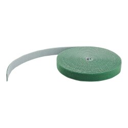 StarTech.com Ruban Auto Agrippant - Rouleau de 30,5 m pour Gestion de Câbles - Ruban Auto-Agrippant - Attaches Câble Ajustables - Sangles de Gestion de Câbles Auto-agrippantes et Réutilisables - Vert