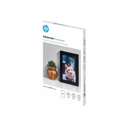 HP Advanced Glossy Photo Paper - Fotopapier - glänzend - 25 Blatt - 100 x 150 mm - 250 g/m²