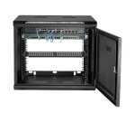 StarTech.com Armoire Réseau Murale 9U à 4 Montants avec Étagère 1U, Armoire Serveur Murale 19" pour Données / AV / Électronique / Équipement IT, Petite Armoire Rack Ventilée