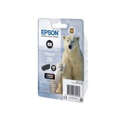 Epson Polar bear Encre noire photo Claria Premium Ours Polaire 26